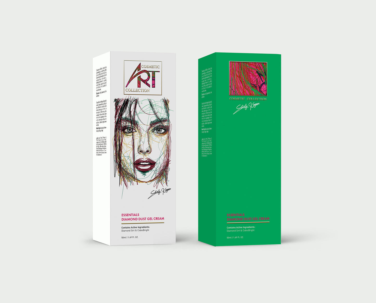 THE ESSENTIALS DIAMOND DUST GEL CREAM 50ml.