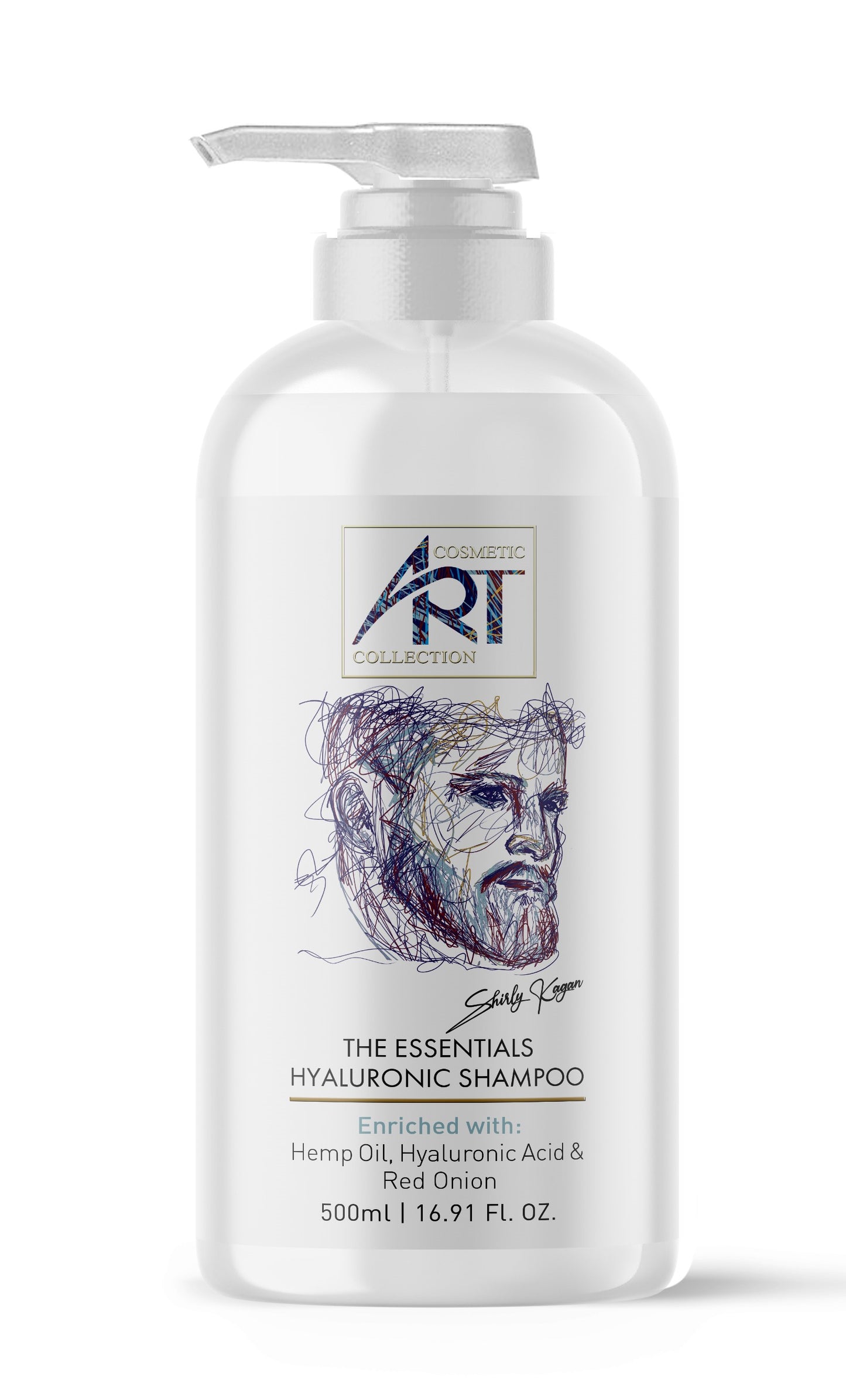 THE ESSENTIALS HYALURONIC SHAMPOO MEN 500ml.